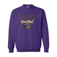 Pleasant Hill MS 2022 Basketball Crewneck Sweatshirt (Purple)