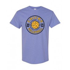 Pleasant Hill 2023 Volleyball Short-sleeved T (Violet)