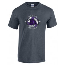 Pleasant Hill 2024 Volleyball MS Short-sleeved T (Dark Heather)