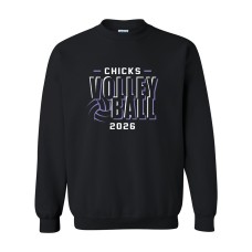 Pleasant Hill 2026 Volleyball Sweatshirt (Black)